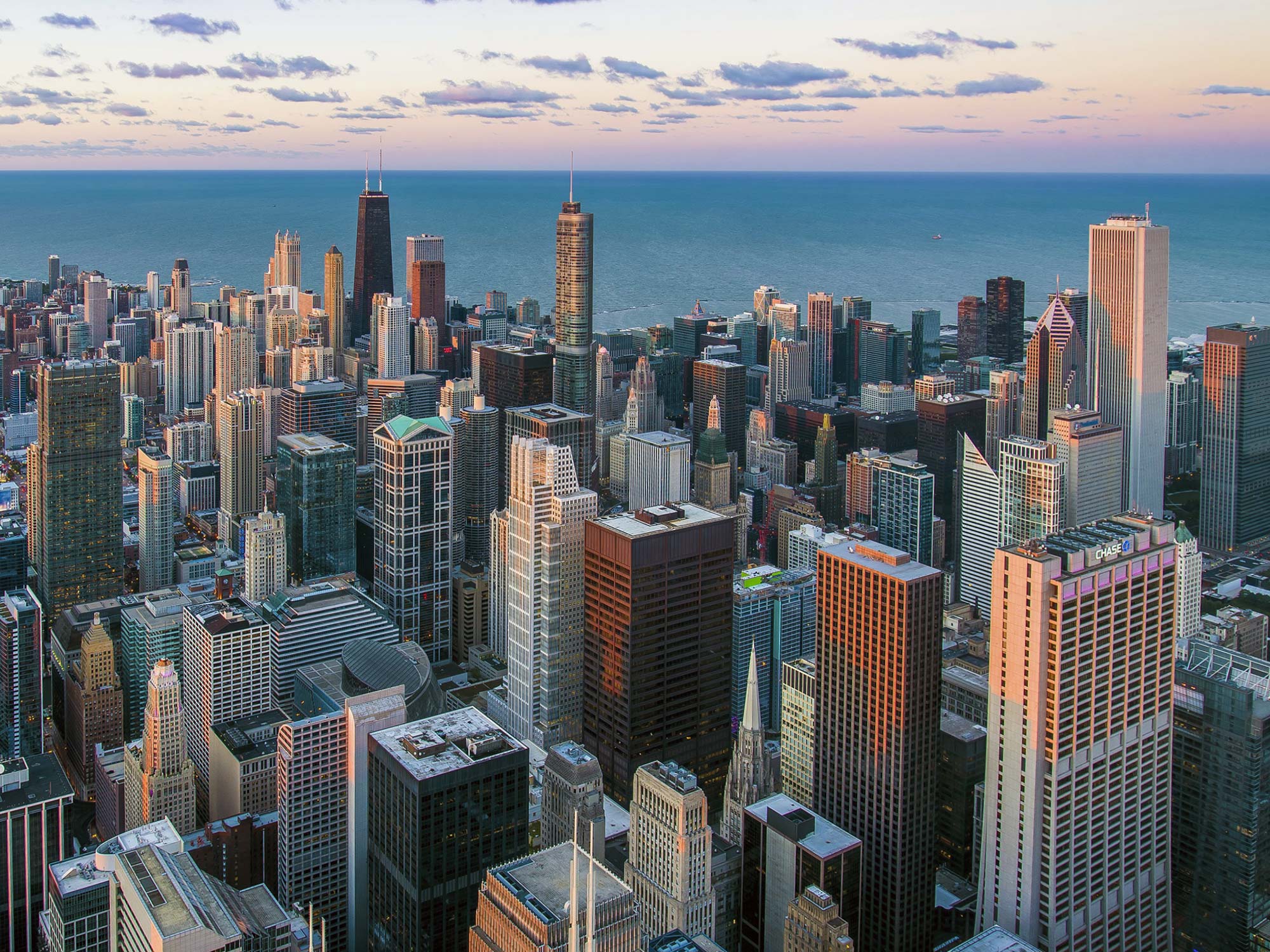 Chicago skyline - Skyscrapers in Chicago